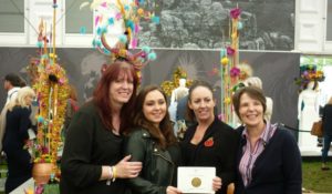 Floristry students from Nantwich star at Chelsea Flower Show