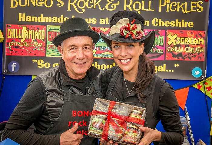 Food Festival - Manny and Debs Elias from Bongo’s Rock & Roll Chilli Pickles company