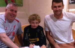 Eight-year-old goalkeeper from Nantwich signs for Liverpool
