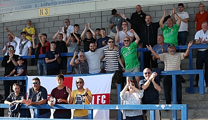Full-time - Dabbers fans celebrate victory (2) (1)