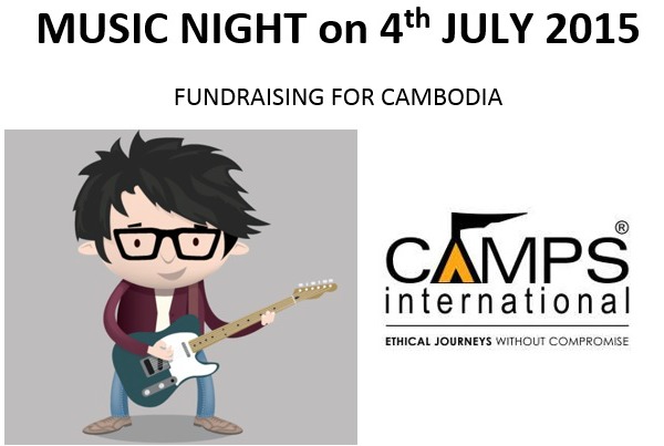 Camps International fund-raising music night – Wistaston – Sat 4 July 2015
