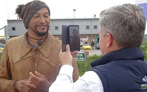 Fuzz Townshend Motoring Journalist And Tv Presenter From Car Sos Was Present At The Event And Interviewed For Facebook Live During The Depart By A Representative Of Carole Nash Nantwich News