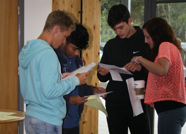 GCSE results at Brine Leas