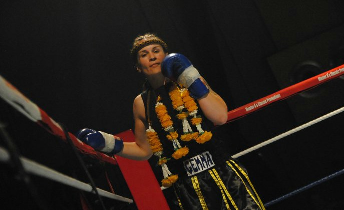 Gemma Coast thai kick boxer