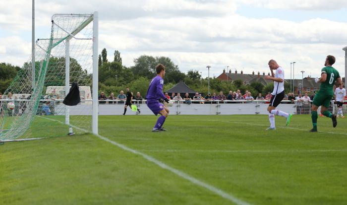 George Ray own goal against Nantwich Town