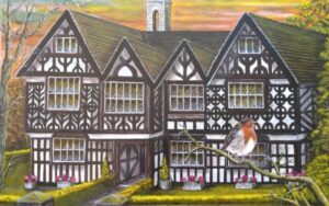 Talented artist, 89, produces paintings of local buildings and wildlife