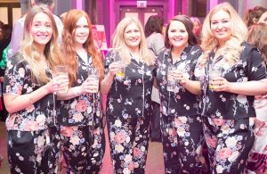 Gin and Pyjamas event in Wrenbury in aid of St Luke’s Hospice