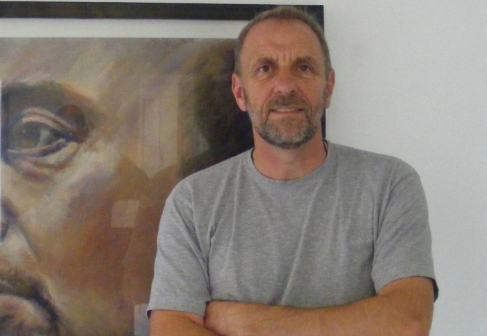 Graham Lowe, artist at Love Art Gallery in Nantwich