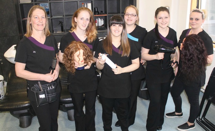 Grease Is The Word for hairdressing students