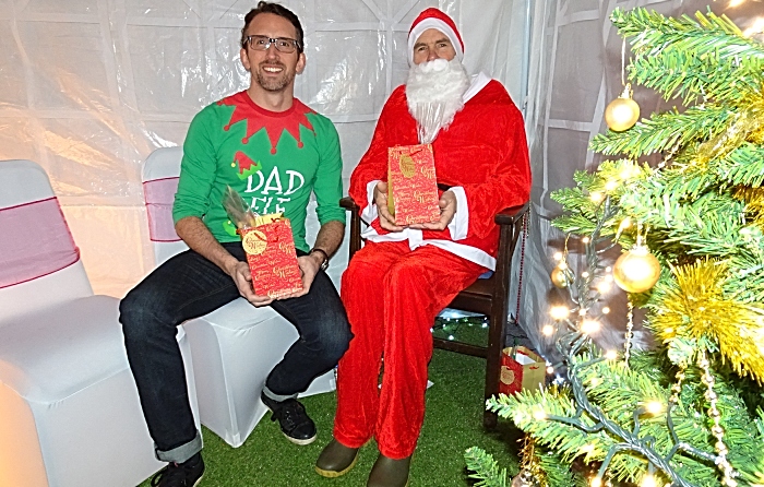 Grotto - Santa Claus and Elf helper