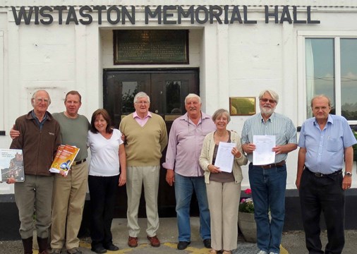 HOW campaigners in Wistaston against Witters Field plan