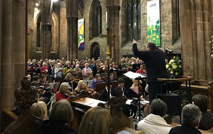 Handels Messiah conducted by John Naylor, Nantwich Choral Society