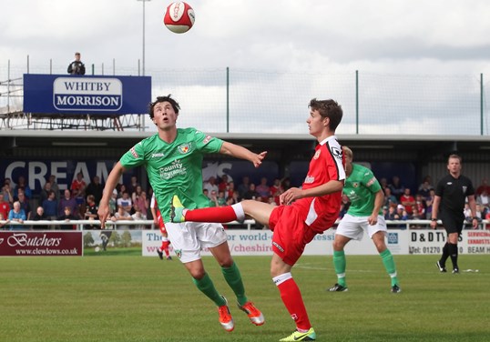 Harryn Clayton of Nantwich Town