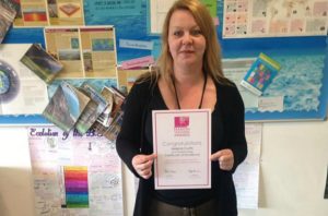 National award earned by South Cheshire College lecturer