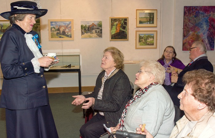High Sheriff meets some museum volunteers 1 Picture Paul Topham