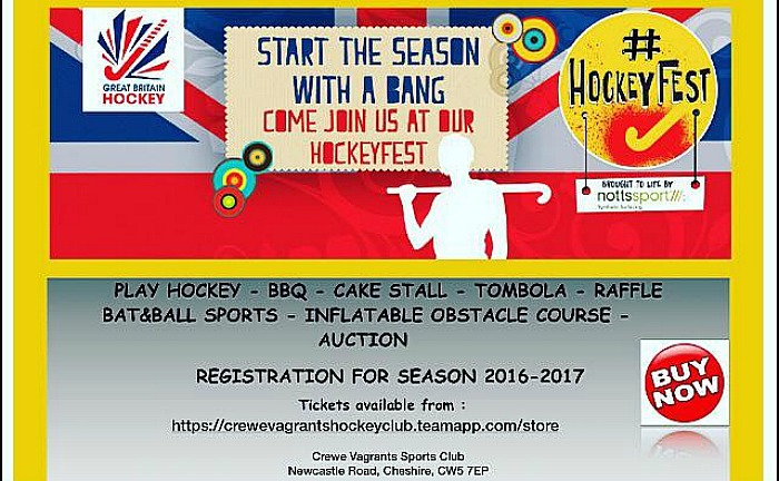 Hockey Fest fund-raising event – 3-4 Sept 2016