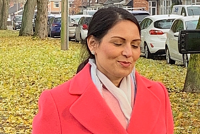 Home Secretary Priti Patel