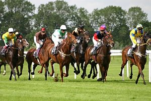 How strategy changes during horse races