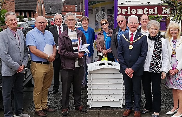 In Bloom judges visit Nantwich with town councillors