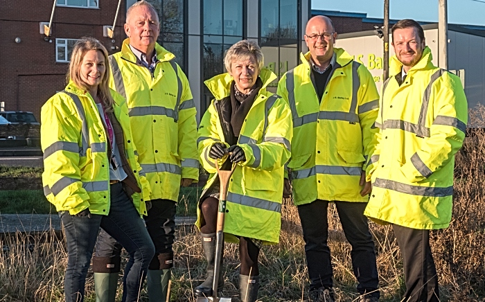 JS Bailey Cheese turf-cutting ceremony in Calveley