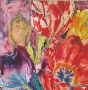 Love Art Gallery jackie-redhead-tulips-iii