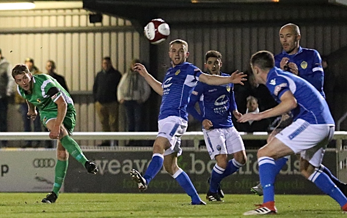 James Lawrie shot at goal (1)