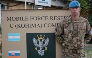 Nantwich soldier from 2 Mercian sends back Christmas message