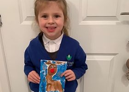 Jasmine Nugent - christmas card competition