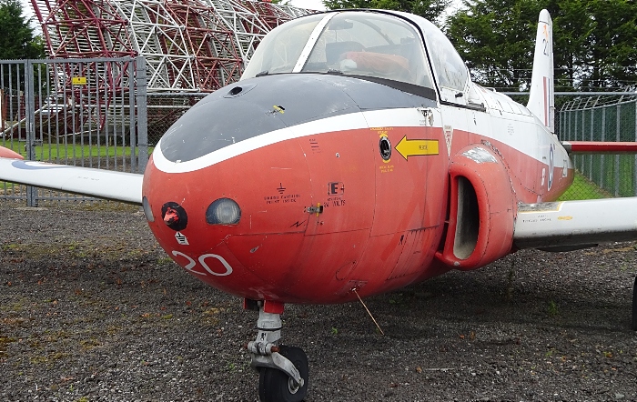 Jet Provost is a British jet trainer aircraft and radar installation (1)