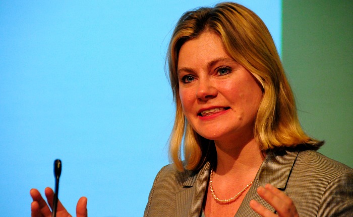 schools funding - Education Secretary Justine Greening - pic by Benet CoulberDFID