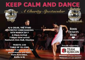 Charity event “Keep Calm and Dance” set for Nantwich Civic Hall