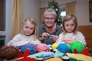 Children visit Nantwich knitting group as part of kindness campaign