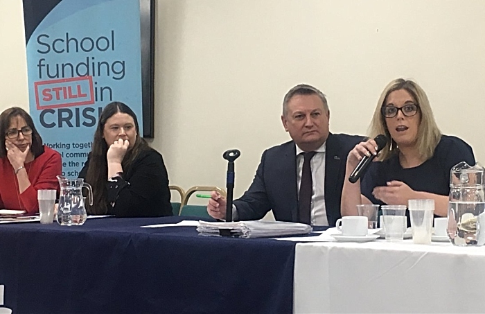 schools funding - Laura Smith MP at NAHT summit