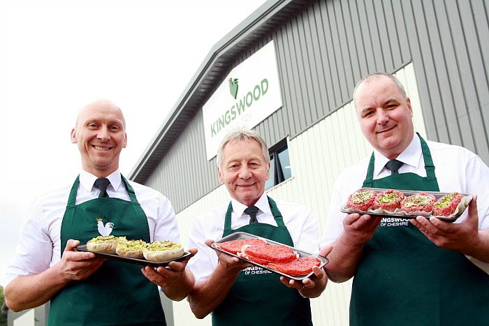 Lee Parsons (left) and Kingswood Poultry meat firm