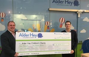 Crystal Legal staff donate £2,100 to Alder Hey Children’s Charity