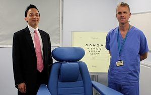 Leighton Hospital introduces pioneering cataracts surgery