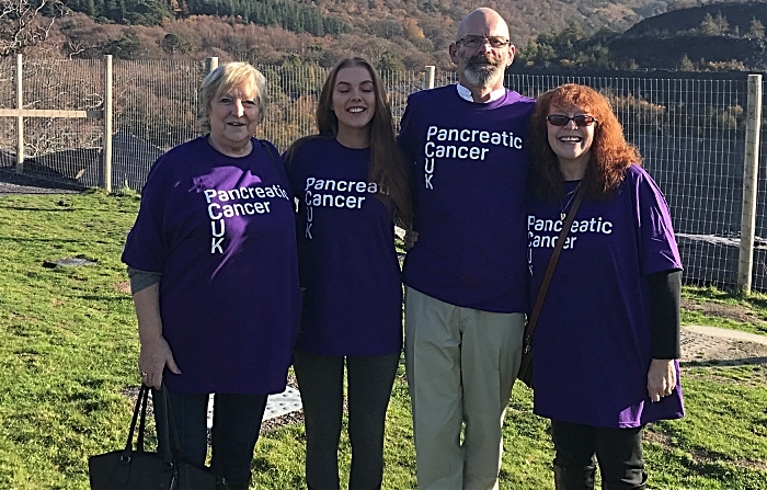 Leighton pancreatic cancer support group took on the World's Fastest Zipline 7