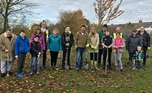 Willaston residents plant 250 trees at Lettie Spencer field