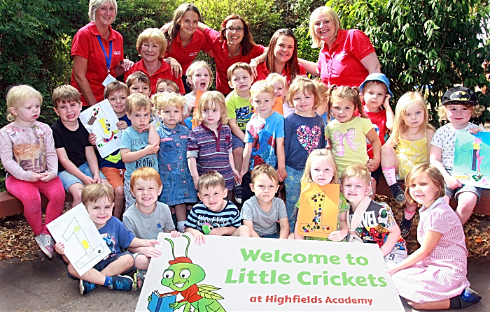 Little Crickets pre-school group in Nantwich