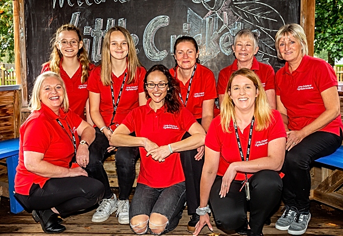 Little Crickets staff welcomed visitors to the open day