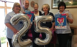 St Luke’s Hospice celebrates 25 years of fundraising lottery