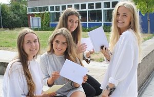 Brine Leas Sixth Form students celebrate “impressive” A Level results