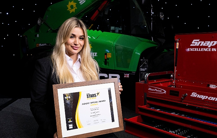 Lucy O'Rourke Sunbelt Rentals - apprentice awards