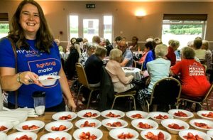 Strawberry event in Nantwich raises £1,600 for MND Association