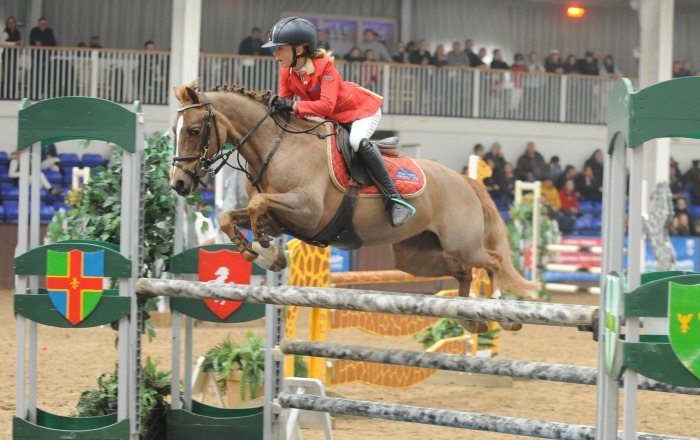 Madison Heath on Red Alert, Pony of the Year at Grand Prix event