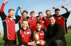 Ex rugby star Mark Cueto unveils Reaseheath’s new sports pitch