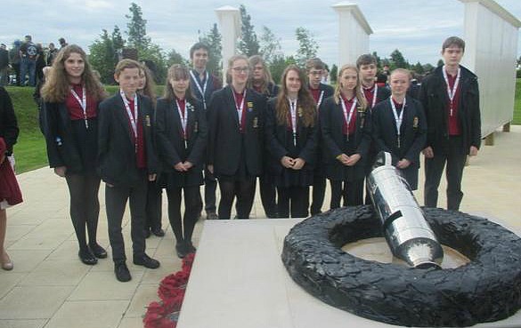 Malbank students attend Battle of Somme memorial event