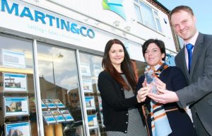 Nantwich property firm Martin & Co scoops major industry gong