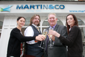 Nantwich property agents Martin&Co achieve record high lettings