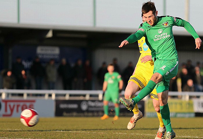 Matt Bell for Nantwich v Grantham